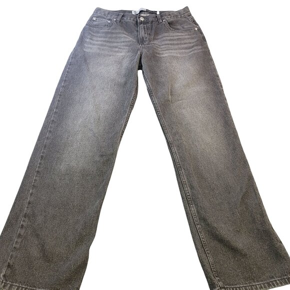 Levis Silvertab Stay Loose Jeans Cotton Black Womens Denim 20 Regular - Picture 1 of 8